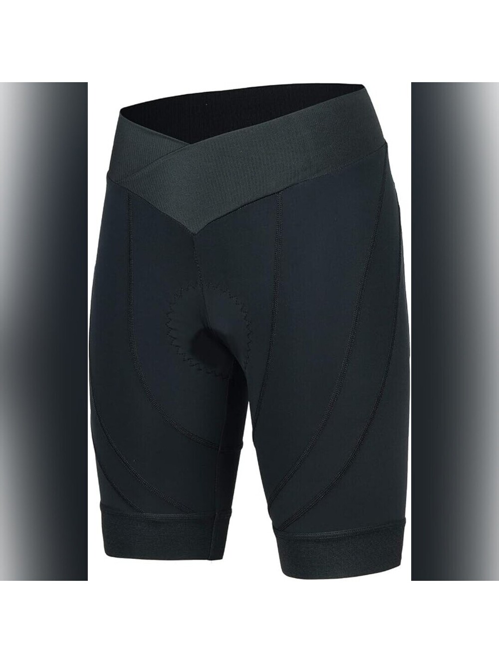 NWT Beroy Women Cycling Shorts with Padding, Black, XL
